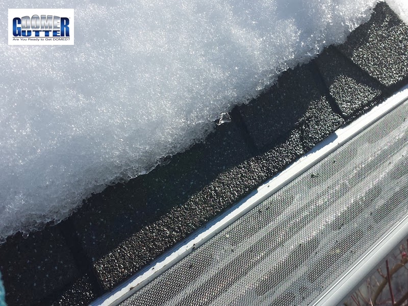 GutterDome - GD45 - Chromalox Heat Cable - Comp Shingle - Melted Snow & Logo