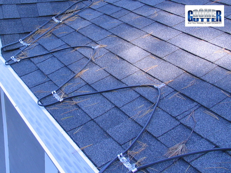 GutterDome - GD45 - Chromalox Heat Cable - Comp Shingle - Serpentine &amp; Logo