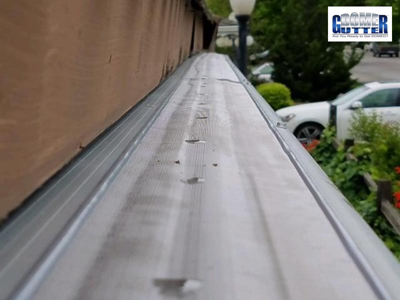 GutterDome - GD45 - Flat Roof - Lamp Post & Logo