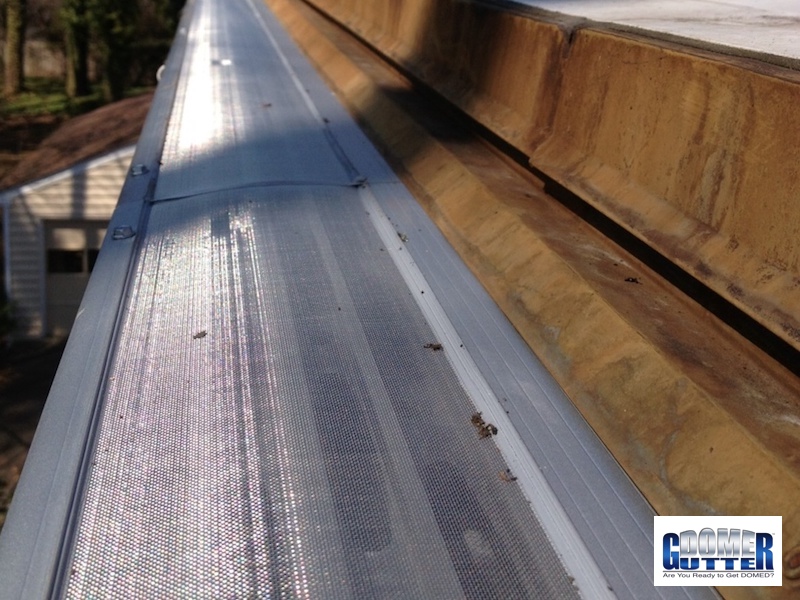 GutterDome - GD45 - Flat Roof &amp; Logo