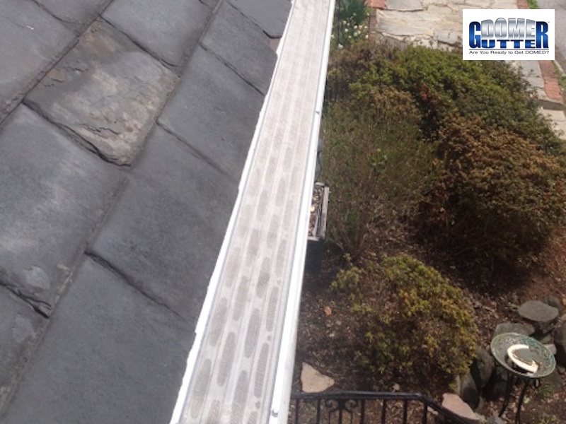 GutterDome - GD45 - Slate Tile - Bushes &amp; Logo