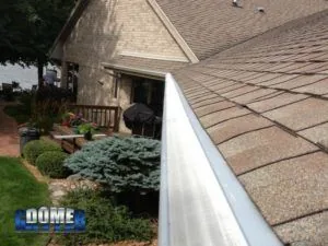 GutterDome on a patio home