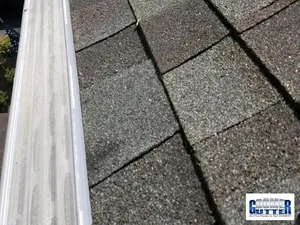 Professional GutterDome gutter guard installation